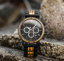 Load image into Gallery viewer, The Graphite - Mens Chronograph Norsewood Watch

